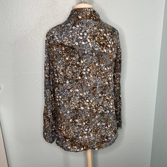 NWT Soft Surroundings Lightweight Open Front Kimono Cardigan - Picture 3 of 11